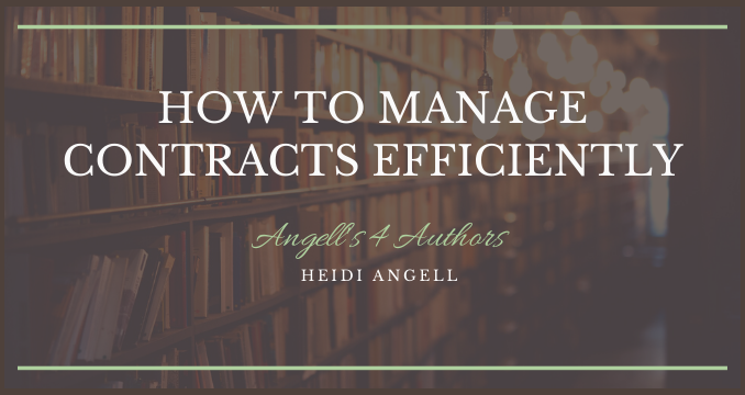 How to Manage Contracts Efficiently