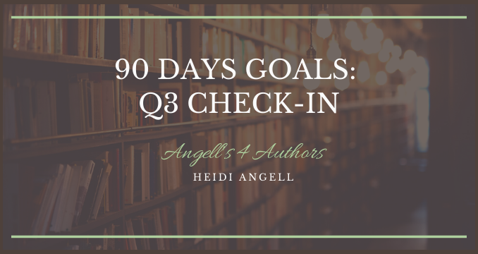 Goal Setting 90 Day Check in