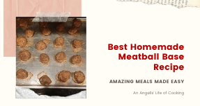 Best Homemade Meatball Base Recipe