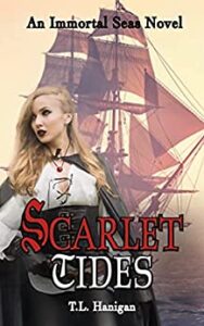 Scarlet Tides (An Immortal Seas Novel Book 1) by T.L. Hanigan