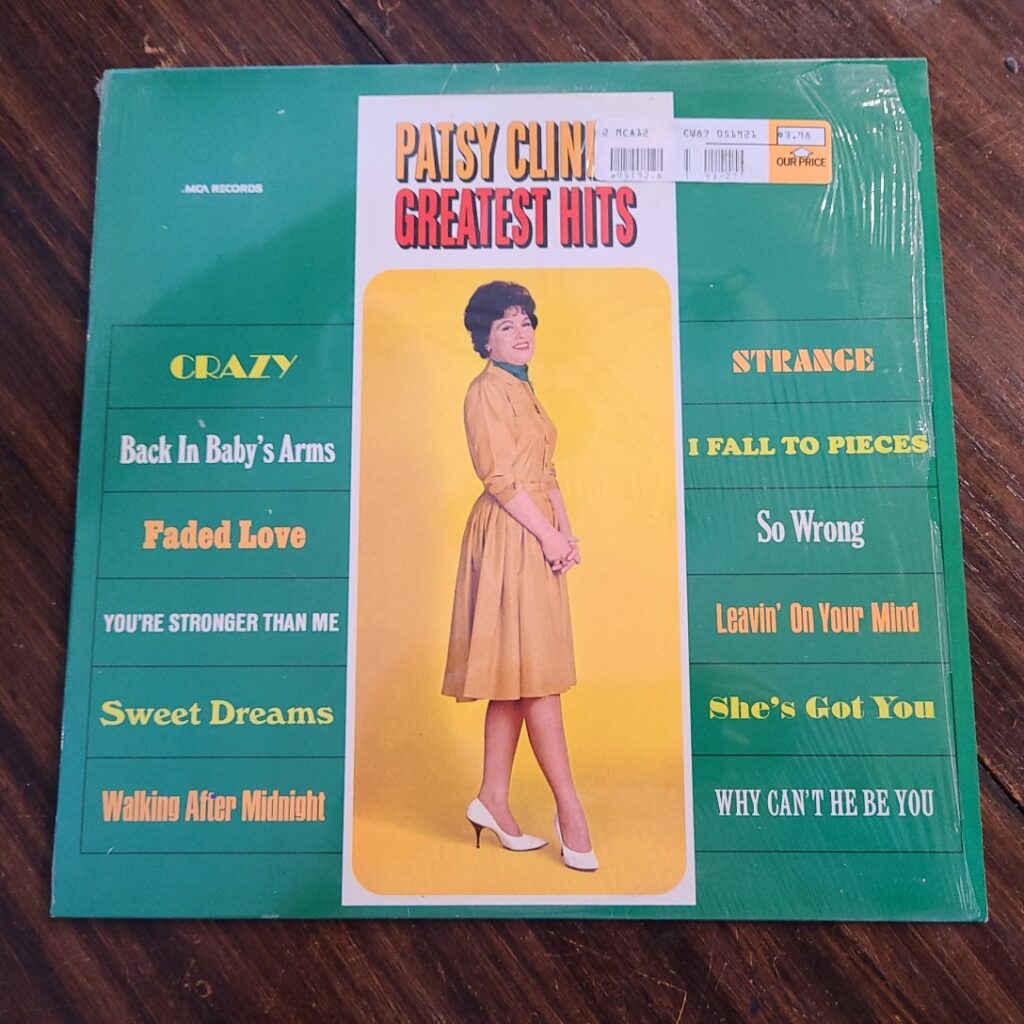 Patsy Cline Greatest Hits 1980 Vintage Vinyl